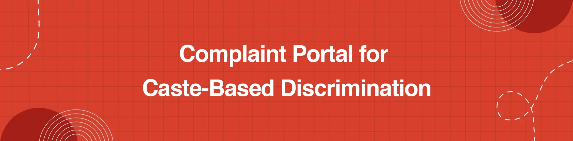 complaint portal banner