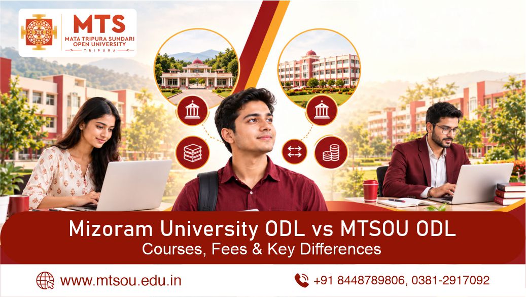 Mizoram University ODL vs MTSOU ODL